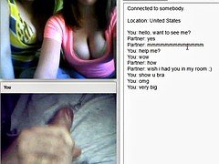 two amazing girls show boobs