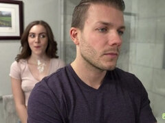 Arsch, Bad, Hundestellung, Fingern, Lecken, Pov, Dusche, Tanga