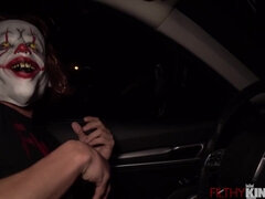 Verga grande, Tetas grandes, Mamada, Coche, Corridas, Linda, Tetas naturales, Tetas