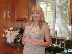 Magician, old milf, this sex