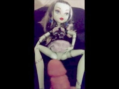 playing With My enormous Frankie Stein girl
