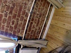 Brunette brune, Européenne, Doigter, Pov, Voyeur