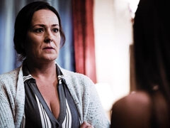 お尻, デカ尻, フェラチオ, 茶髪の, バック, 女 人男 人, 手コキする, オッパイの