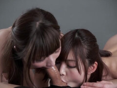 Japanese double blowjob