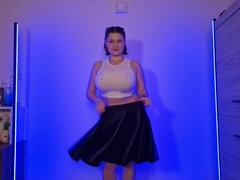 Mooie dikke vrouwen, Grote kont, Gek, Fetisj, Natuurlijke tieten, Schoolmeisje, Rok, Student