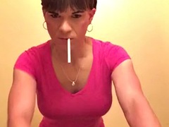 Arsch, Crossdresser, Dildo, Schwul, Masturbation