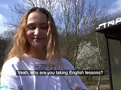 Sucer une bite, Tir de sperme, Orgasme, De plein air, Pov, Réalité, Russe, Nénés