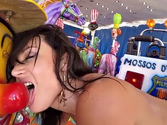 アナル, 美女, デカチン, デカパイ, 巨乳な, アウトドア, ハメ撮り, 公共