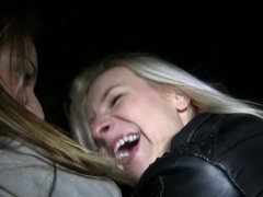 Bianca Ferrero shares thick throbbing cock with her friend