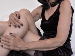 Schwarz, Europäisch, Fingern, Deutsch, Masturbation, Reif, Milf, Solo