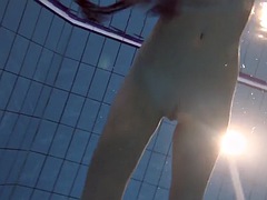 Hot underwater girl Nastya naked and hot
