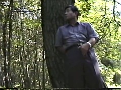 Aziatisch, Omie, Handbeurt, Japaans, Buiten
