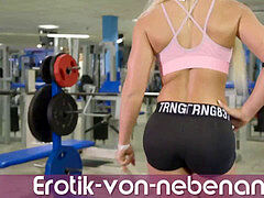 Enthousiasteling, Pijpbeurt, Sperma in mond, Arts, Duits, Verpleegster, Mager, Tieten likken