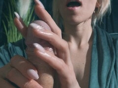 Leie, Paar, Handjob, Selbstgemacht, Massage, Milf