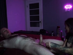 Leie, Braunhaarige, Weibliche domination, Handjob, Hd, Latex, Netzkamera