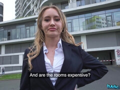 Blondine, Blasen, Freund, Britisch, Hotel, Geld, Im freien, Erotischer film