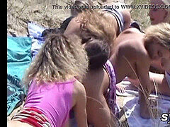 Amateur, Playa, Francés, Al aire libre, Público