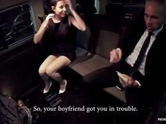 美人, 茶髪の, 車, チェコ, Hd, アウトドア, 公共