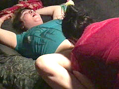 Cum 1 Cum ALL (gf tells me to jizm on the roomies pussy)