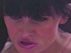 Chica, Tetas grandes, Mamada, Morena, Corridas, Maduro, Tetas, Clasico