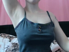 Enthousiasteling, Oksel, Vrouw, Hd, Lesbisch, Masseren, Geschoren, Alleen