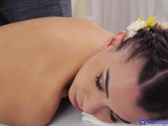 Interrassisch, Massage, Zierlich, Russisch