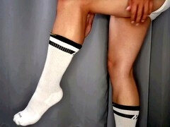 Asiatisch, Pummelig, Füsse, Fetisch, Schwul, Socken