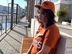 Big cock, Big tits, Blowjob, Brunette, Latina, Natural tits, Rimjob, Teen