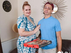 Gorda, Culo grande, Verga grande, Tetas grandes, Rubia, Mamada, Novio, Gordita