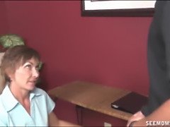 フェラチオ, エロ熟女, カップル, ハードコア, 淫乱熟女, 母, 裸, ショートヘア
