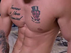 Amateur, Tir de sperme, Homosexuelle, Groupe, Hard, Muscle, Suçant