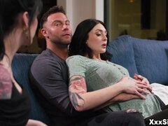 Horny lovers munch on each other's private parts