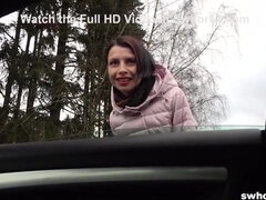 素人, フェラチオ, 車, イく瞬間, バック, ハードコア, アウトドア, ヤリマンの