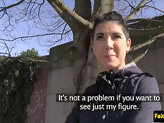 petite euro doggy style pummeled by fake agent