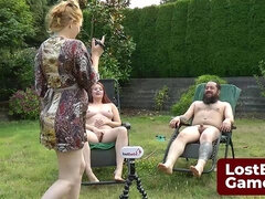 Tetas grandes, Hembra, Juegos, Pajear, Hd, Al aire libre, Desnudarse, Trio