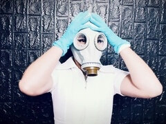 Doctor, Femdom, Gloves, Latex, Mask, Rubber, Toys