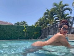 Fingern, Riesig, Masturbation, Im freien, Erotischer film, Nass