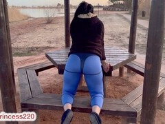 Fart, wet fart, legging