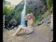 En tercera dimension, Amateur, Rubia, Hembra, Penetracion con dedos, Masturbación, Orgasmo, Sexo soft