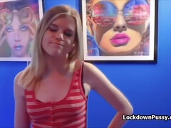 Laid off blondie pounded for rent money