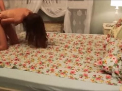 Leie, Braunhaarige, Hochschule, Hardcore, Orgasmus, Zierlich, Eng, Titten