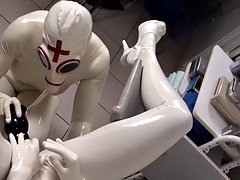 Enthousiasteling, Seksspeelgoed, Fetisj, Duits, Latex, Lesbisch, Orgasme