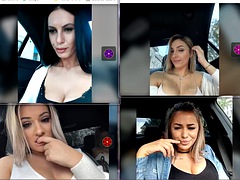 Tussi, Auto, Flashen, Spassig, Milf, Öffentlich