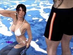 3d, Любители, Из жопы в рот, Большая жопа, Бикини, Брюнетки, Игры
