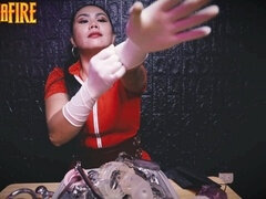 Médico, Dominacion femenina, Alemán, Guantes, Casero, Amante, Latex, Sexo soft