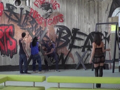 お尻, デカチン, ビッチ, 黒人, 異人種間, 小柄, ロシア人, 締まりの良い