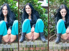 Grote kont, Bruinharig, Fetisj, Pissen, Openbaar, Tiener, Tieten likken, Toilet