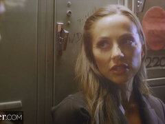 Arsch, Hardcore, Küssen, Lecken, Lingerie, Muschi, Strümpfe, Toilette