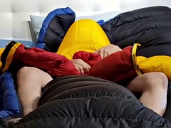 Spermaladung, Schwul, Masturbation