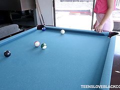 18, チン, 異人種間, パーティ, オマンコ, ガリガリ, フェラする, オッパイの